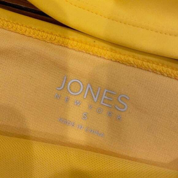 NEW Jones New York Tankini Yellow Two Piece Swimsuit Size S - Picture 6 of 12